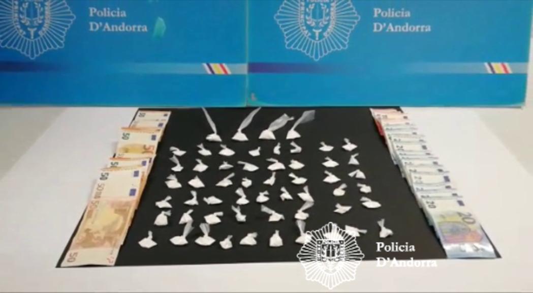 La policia va comissar el 2018 un 30% menys de drogues que l'any anterior