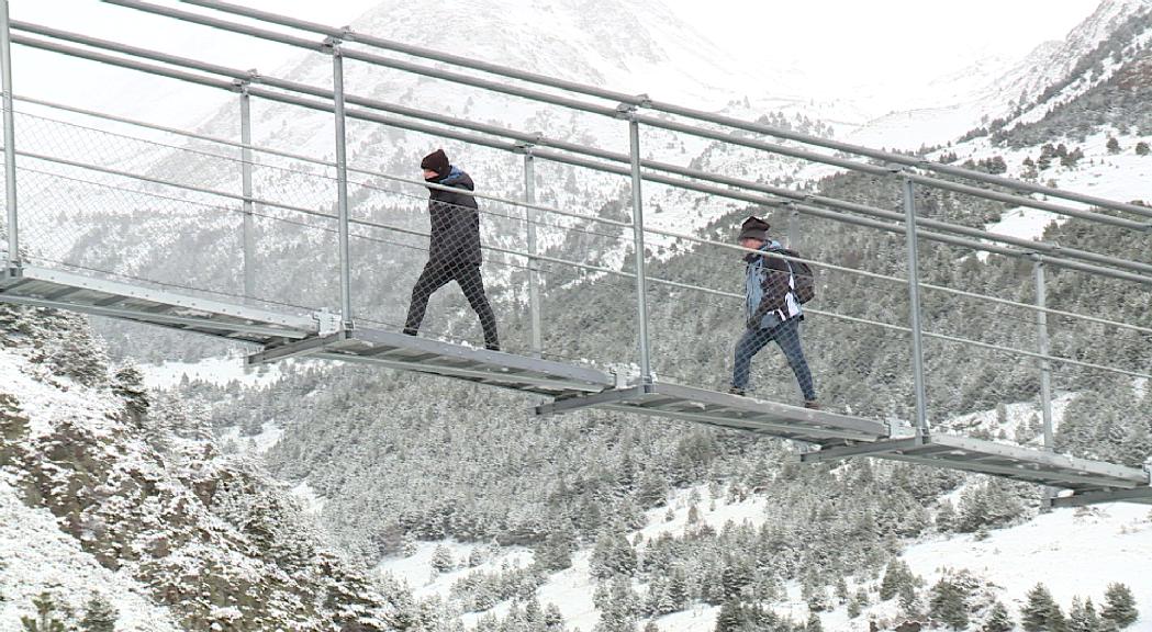 El pont tibetà torna a obrir aquest cap de setmana