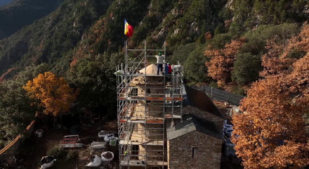 Presentades al públic les obres de Sant Vicenç d'Enclar