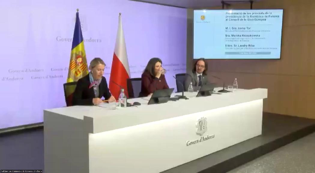 La presidència polonesa de la UE impulsa les negociacions amb Andorra 