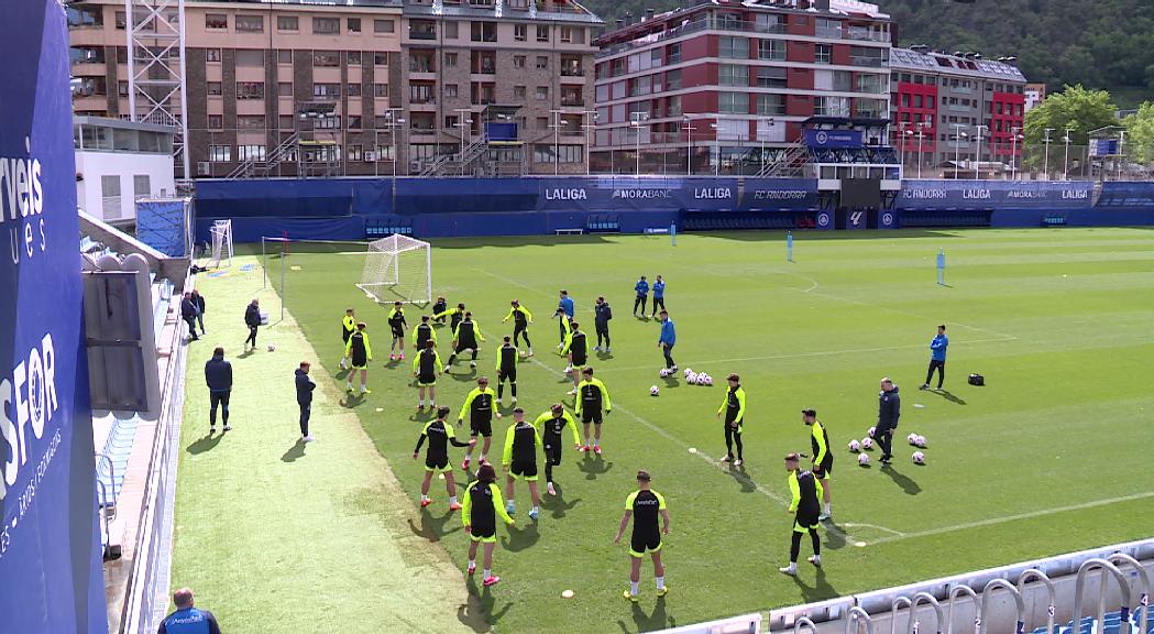 Primer 'match ball' del FC Andorra