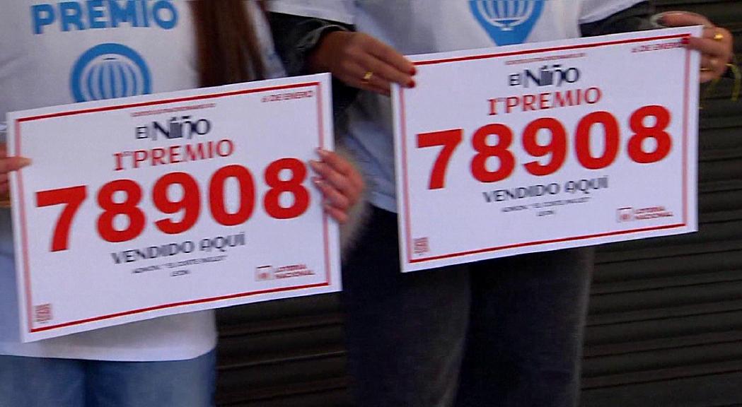 El primer premi de Reis, el 78908