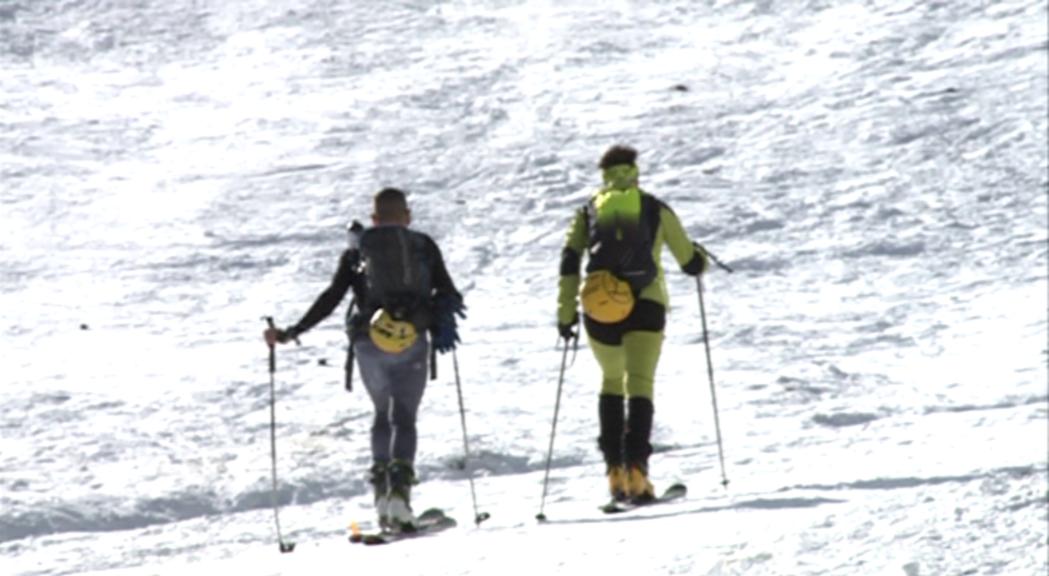 Primer tast dels esquiadors a les pistes 