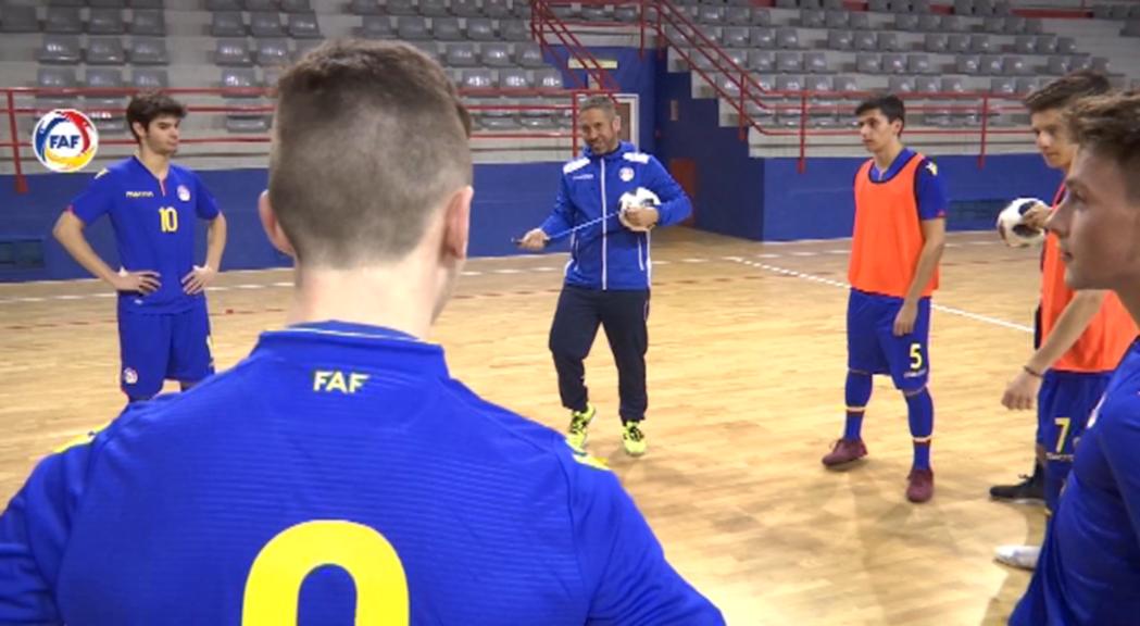 Primer torneig internacional per a  la sub19 de futbol sala