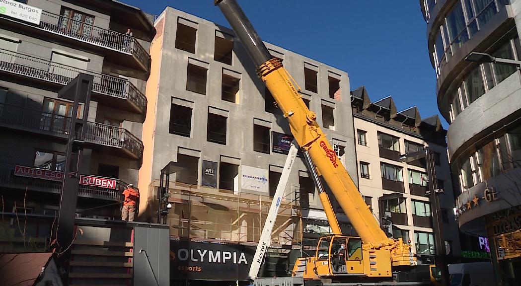 Primera rehabilitació total d'un edifici amb el sistema modular, un projecte pioner a Andorra