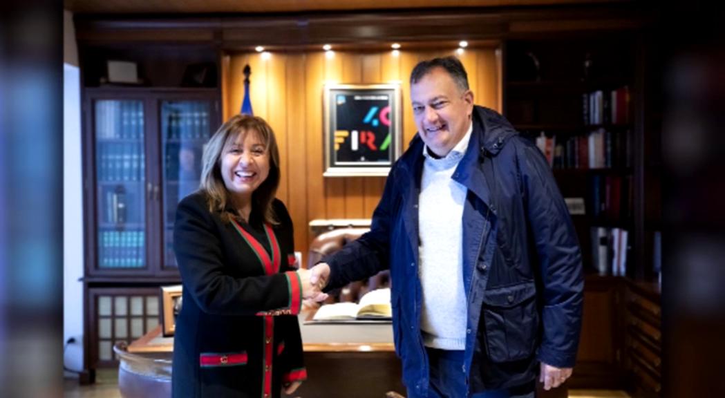 Primera visita oficial a Andorra la Vella de l'alcalde de San Carlos de Bariloche, ciutat agermanada amb la capital