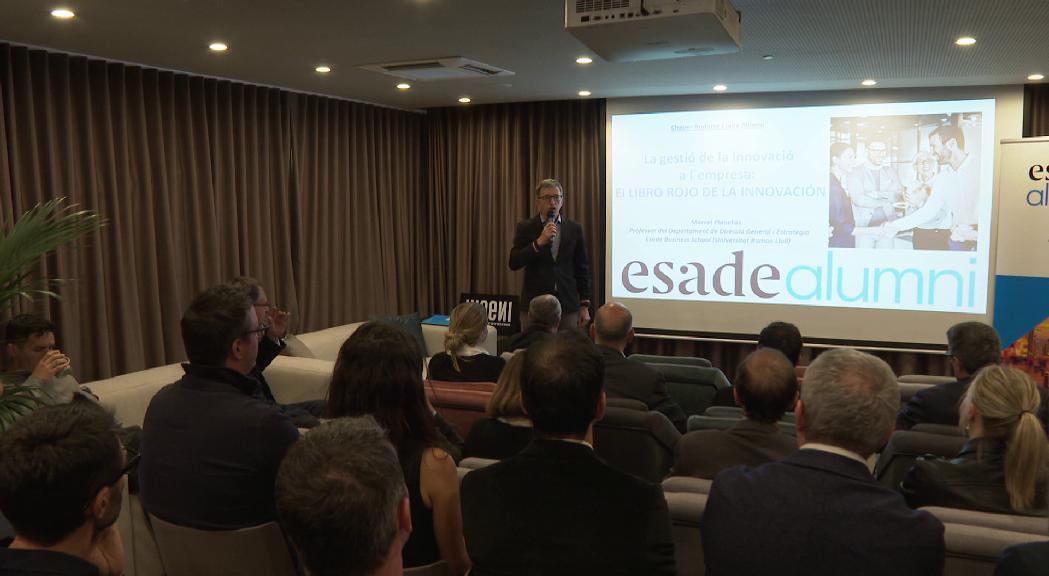 El professor d'Esade Marcel Planellas anima les empreses a innovar en una conferència