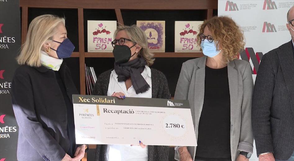 La tercera edició del projecte solidari Art Cru recapta 2.780 eur