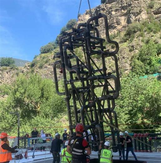 El projecte Caldes encara el tram final d'obres. Unes obres q