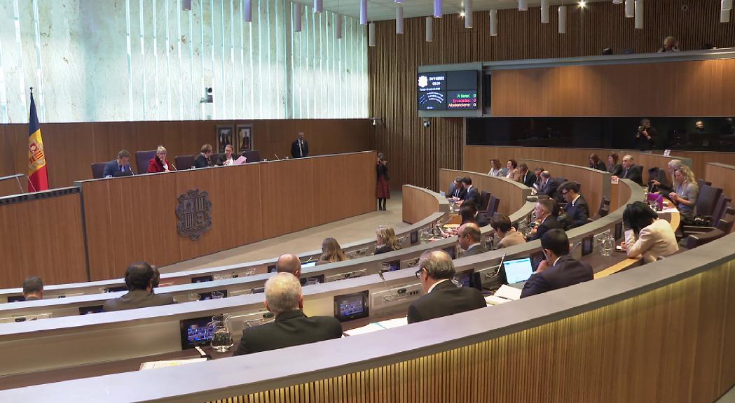 El projecte del laboratori de Grifols centra bona part del debat al Consell General