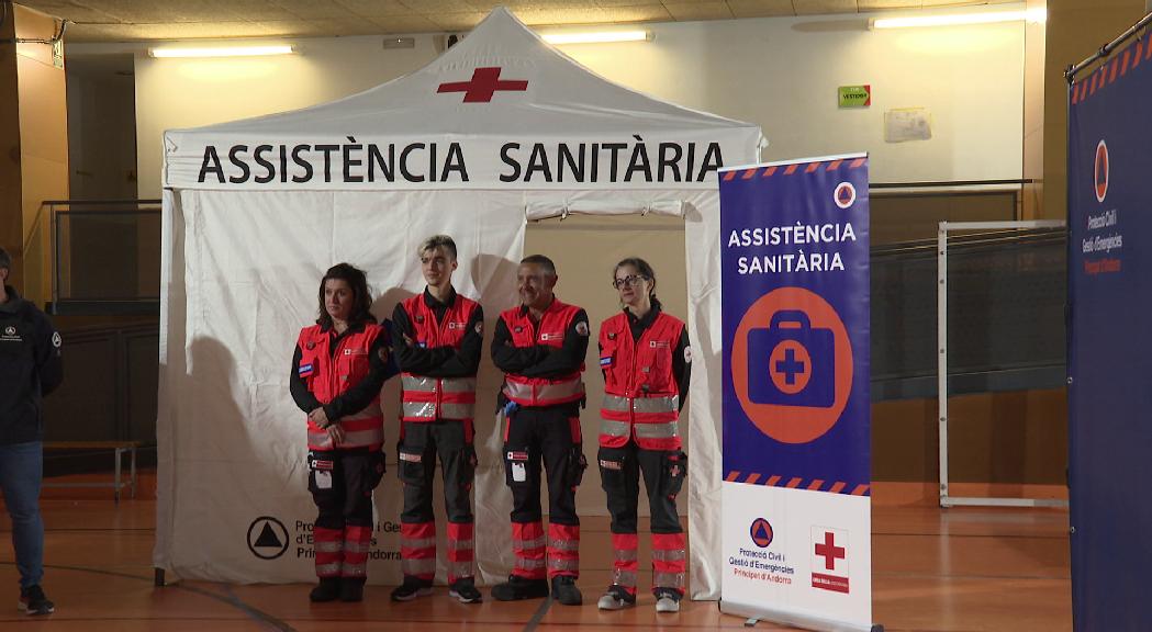 Protecció Civil habilita un nou alberg per a emergències