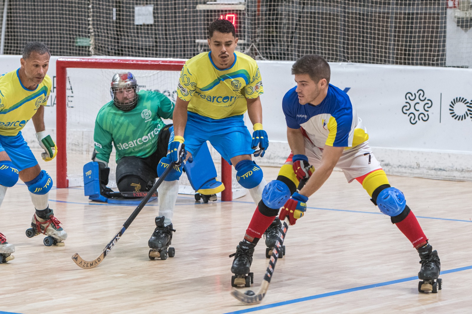 La selecció d'hoquei patins ha tancat en primer lloc l