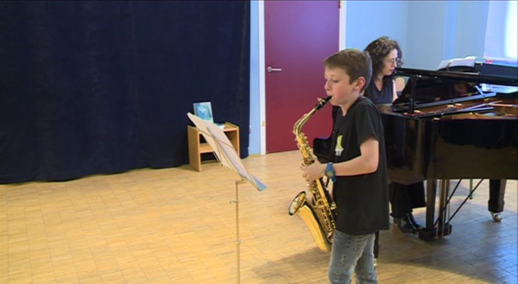 Quatre saxofonistes premiats de l'Andorra Sax Fest participen al concert de joves talents