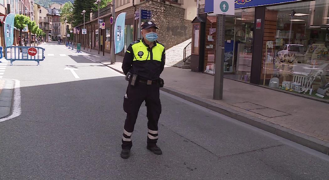 Queda enlaire la diada dels agents de circulació, que enguany organitzava Canillo