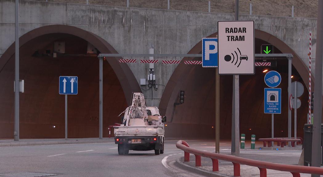 Els radars enxampen 7.000 vehicles per excés de velocitat els sis primers mesos de l'any