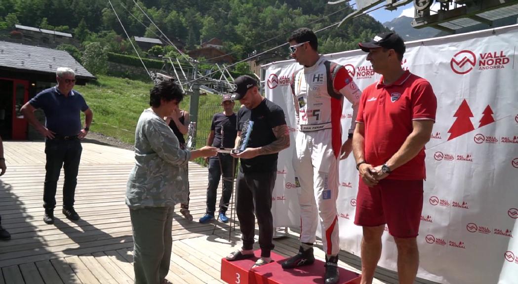 Raül Ferré, gran dominador de la Pujada a Arinsal