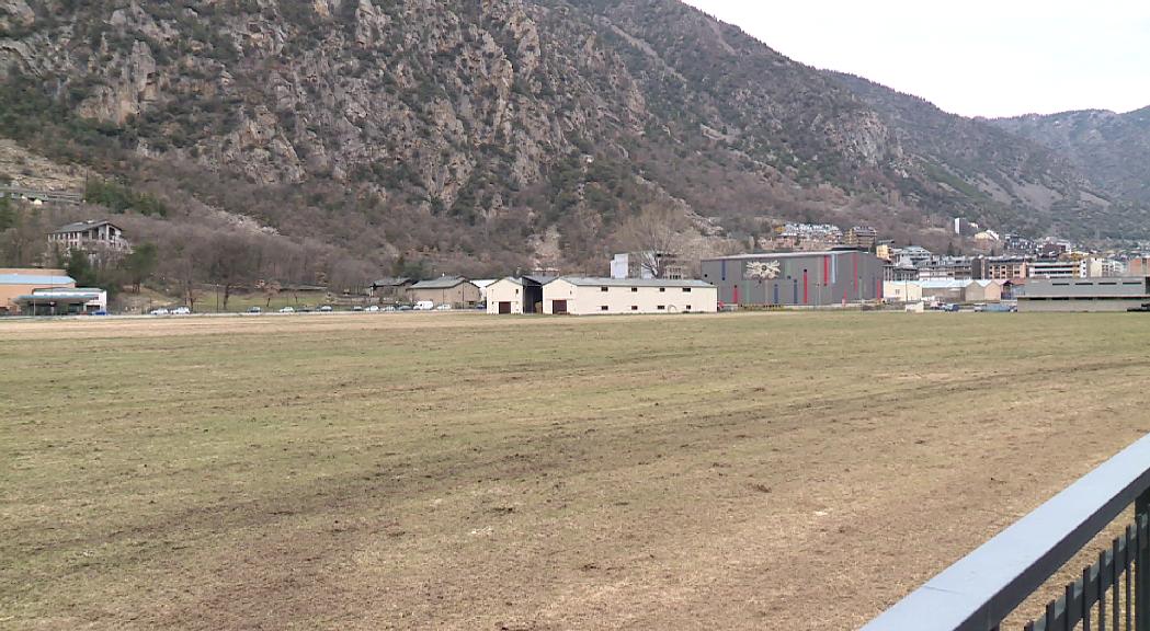 El recinte multifuncional podria anar a la Borda Mateu, si s'acaba construint l'estadi del FC Andorra