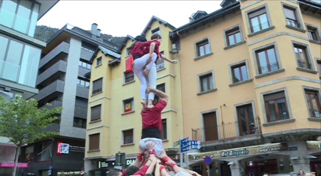 Reconeixement a 5 anys de la Colla Castellera d'Andorra la Vella