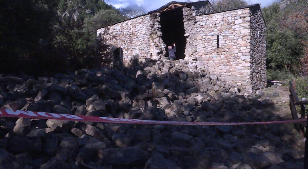 La reconstrucció de Sant Vicenç d'Enclar haurà de ser al més fidedigna possible 