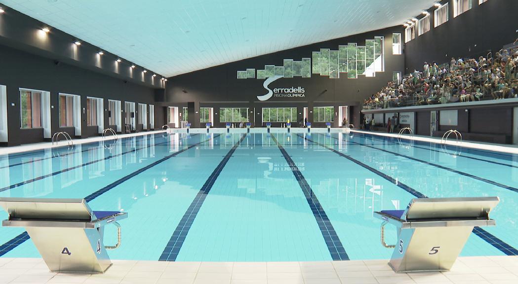 La piscina interior dels Serradells reobre després de quatre anys i reprendrà l'activitat al setembre