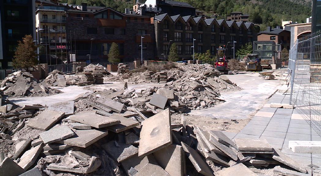 La remodelació de la plaça de la Ciutadania de la Massana es prev