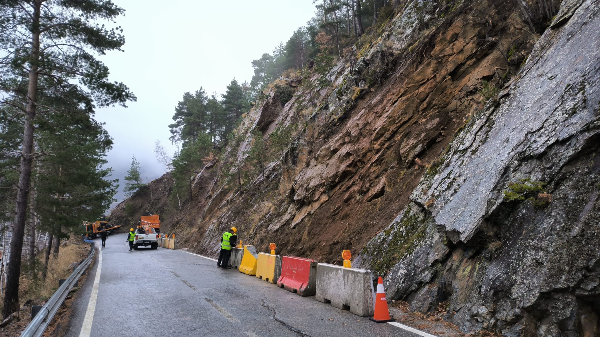 S'ha reobert la connexió entre Andorra la Vella i Esca