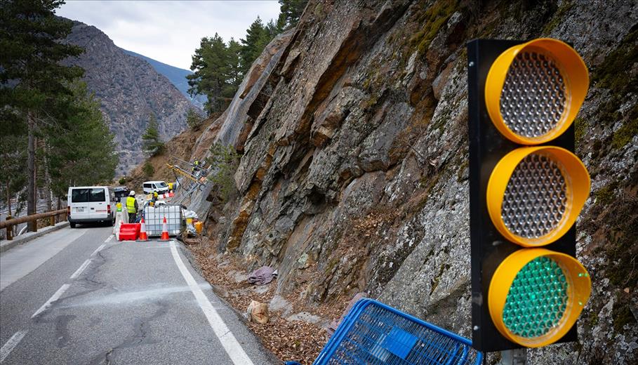 La carretera de la Comella s’ha reobert al trànsit a