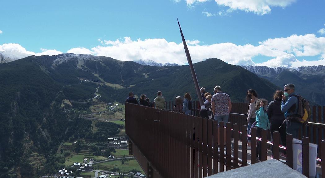 Reportatge: el Roc del Quer es manté com un dels principals atractius turístics tot i la Covid