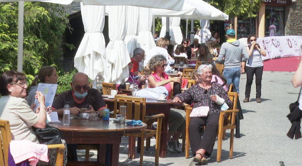 La restauració d'Ordino agafa aire gràcies a l'arribada de la Trail 100 Andorra-Pyrénées