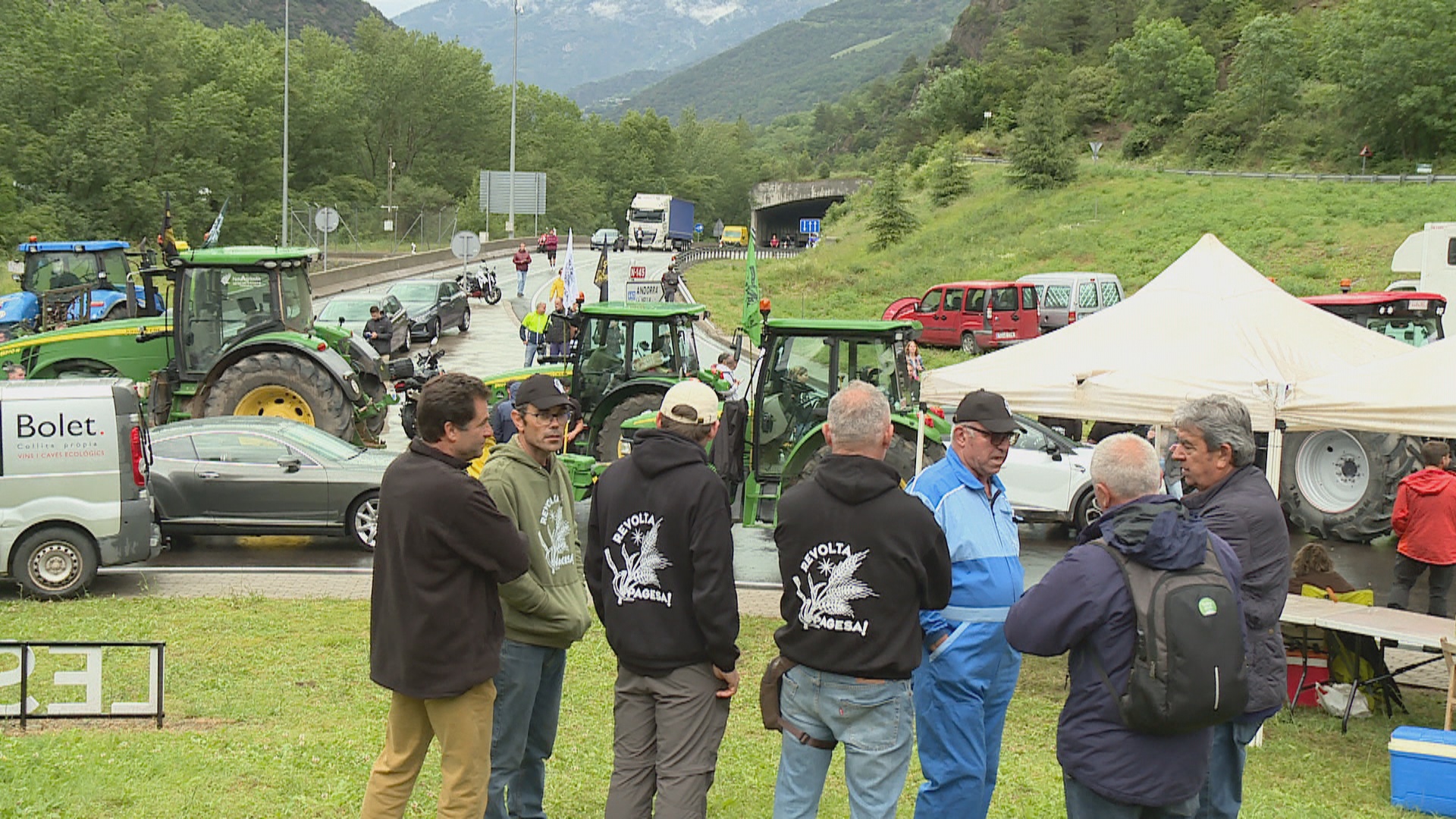 Revolta Pagesa torna a l'acció amb més mobilitzacions a la frontera