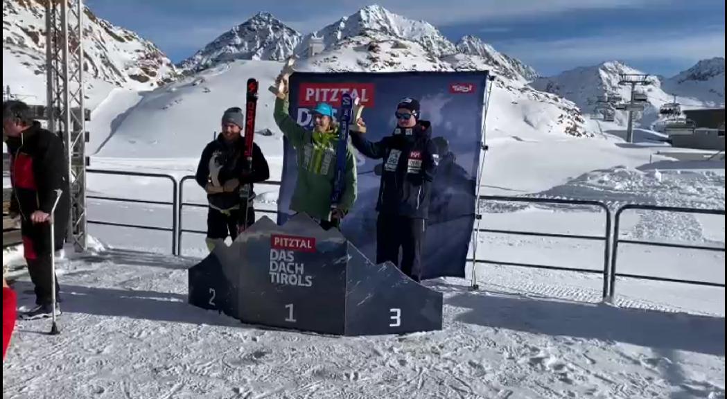 Roger Puig, segon al gegant FIS de Pitztal