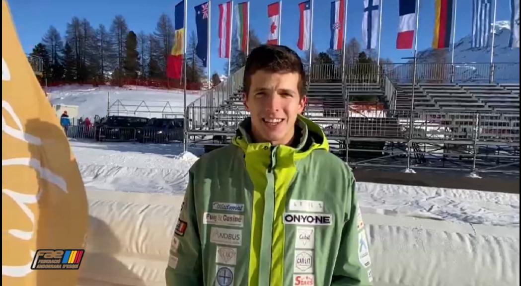 Roger Puig signa un 14è lloc en el gegant de la Copa del Món de paralpí de St. Moritz 