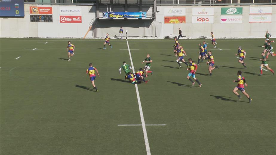 Canvi d'escenari per al partit que la selecció de rugb