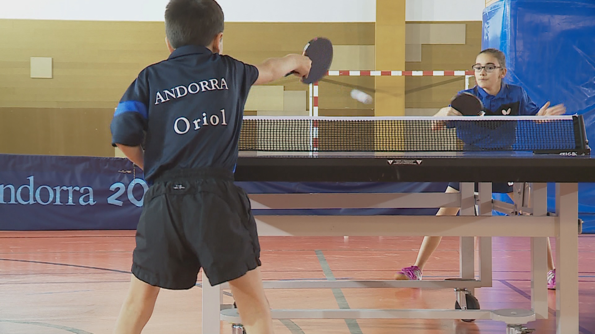 Salomé Lepont i Oriol Martínez, la parella més prometedora del tennis taula