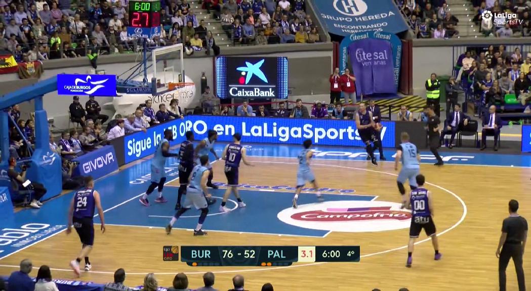 El San Pablo Burgos passa per sobre del Palència i aplana el camí del MoraBanc cap a l'ACB