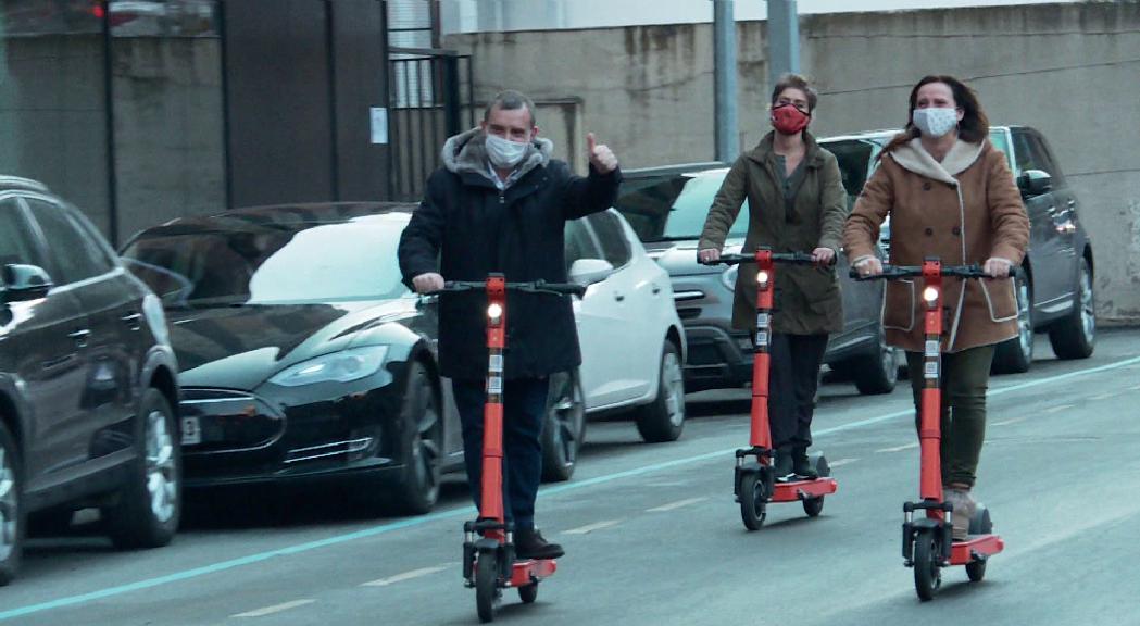 Sant Julià inicia una prova pilot de tres mesos per introduir la mobilitat amb patinets elèctrics 