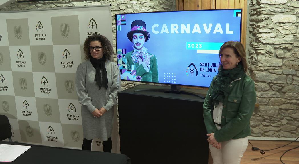 Sant Julià presenta un carnaval prepàndemic amb la participació de l'Esbart Lauredià