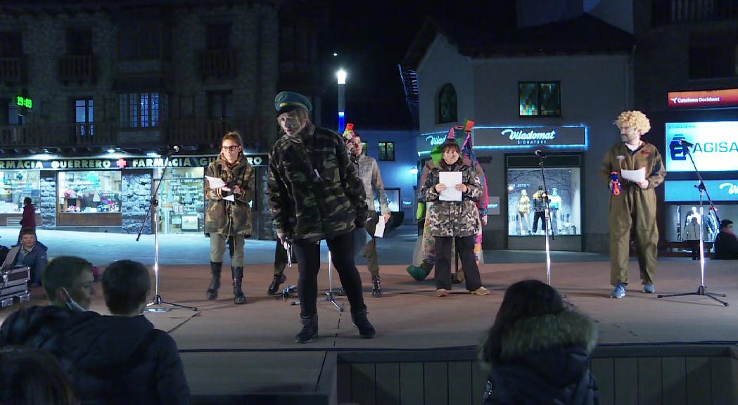 Sàtira al pregó de carnaval d'Andorra la Vella i Escaldes-Engordany