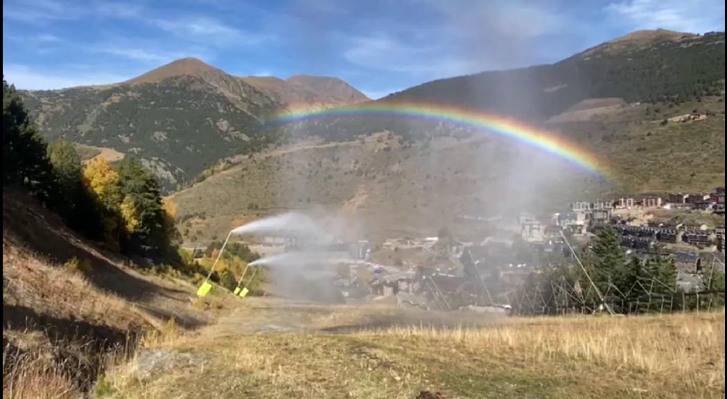 Els sectors de Soldeu i el Tarter de Grandvalira ja es preparen per a l'arribada de la neu