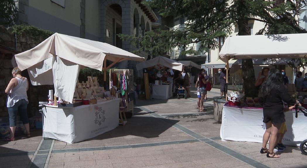 Segon Mercat de la Vall des del confinament, però sense el dia extra de la festa major