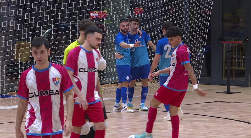  Segona derrota consecutiva de l'ENFAF de futbol sala