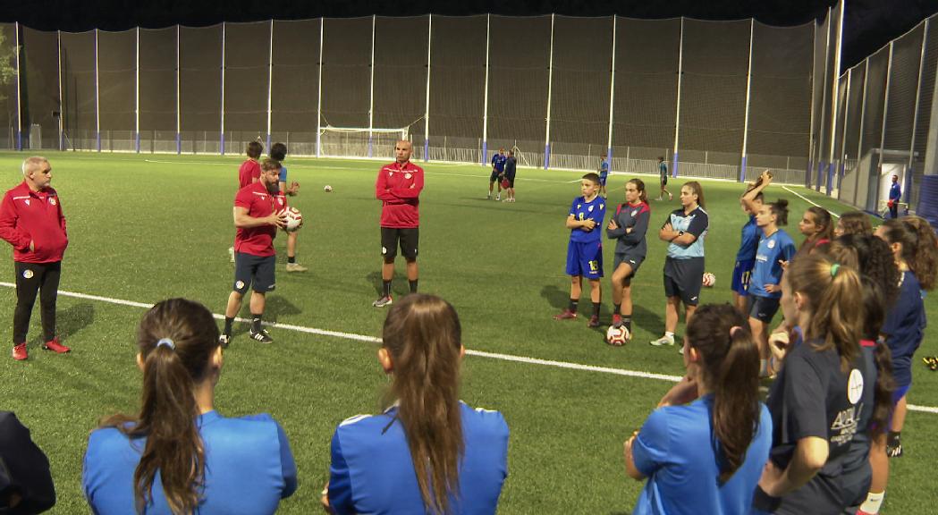 La selecció femenina de futbol s'enfrontarà a Liechtenstein el 3 de setembre