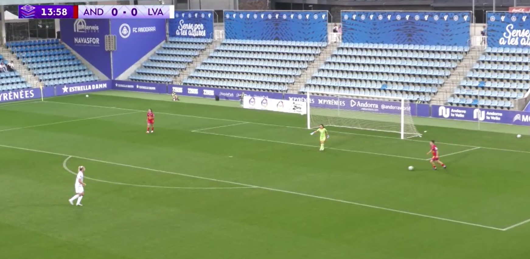 La selecció femenina perd 0 a 4 amb Letònia