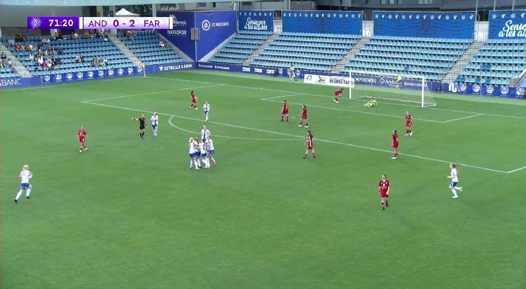  La selecció femenina perd amb les illes Fèroe (0-4)