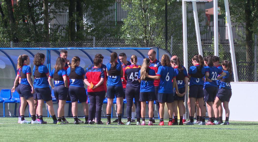 La selecció femenina prepara els darrers partits del Preeuropeu