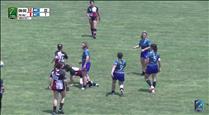 La selecció femenina de rugbi de 7 s'estrena a l'Europeu de Belgrad amb dues victòries i una derrota