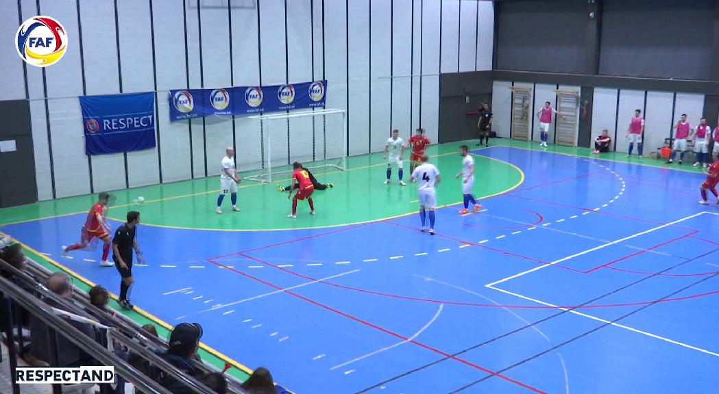 La selecció de futbol sala derrota Estònia per la mínima en el segon amistós