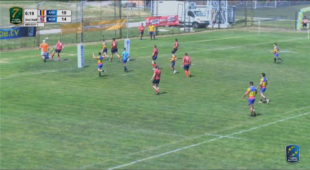 La selecció de rugbi masculina queda segona i jugarà els quarts de final contra Moldàvia