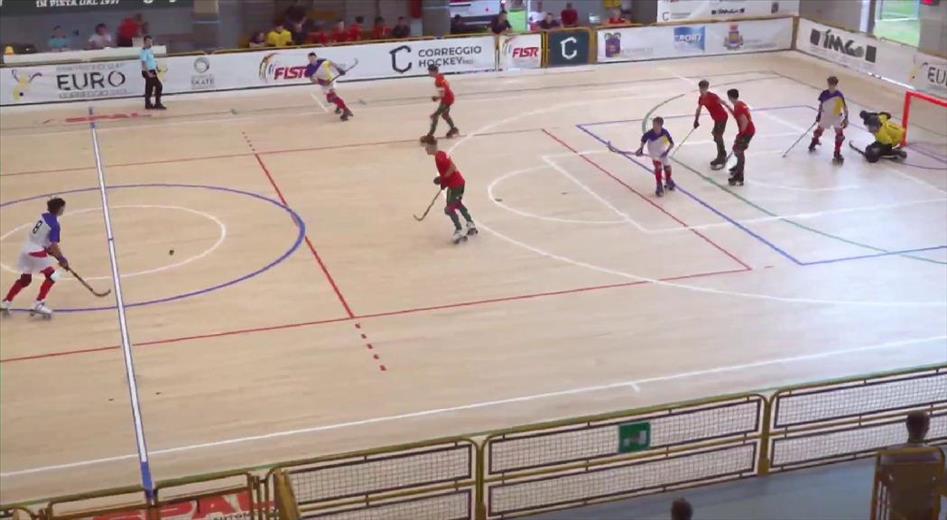 Nova derrota de la selecció sub-17 d'hoquei patins a l'Europeu. E