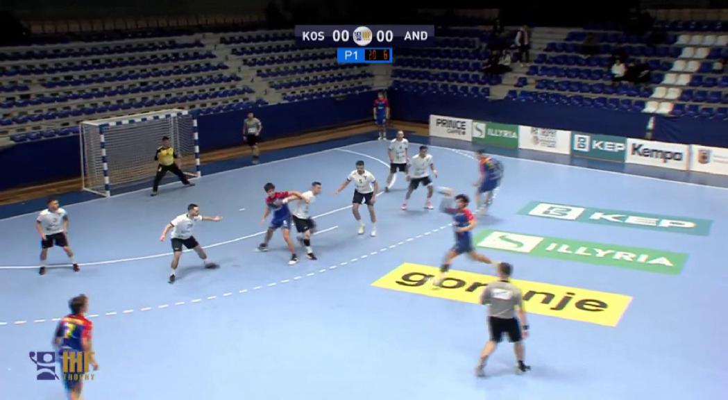 La selecció sub-20 d'hanbol perd contra Bulgària per 23 a 46